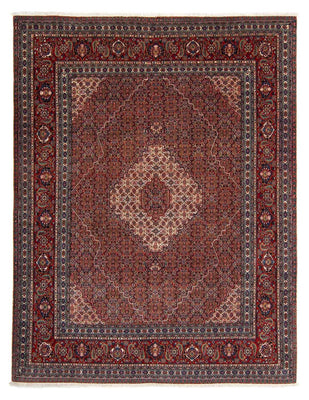 Alfombra persa - Nain - 323 x 256 cm - rojo oscuro