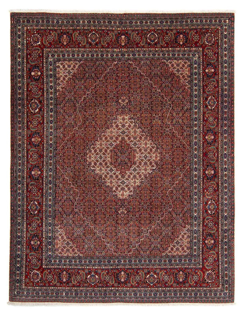 Alfombra persa - Nain - 323 x 256 cm - rojo oscuro