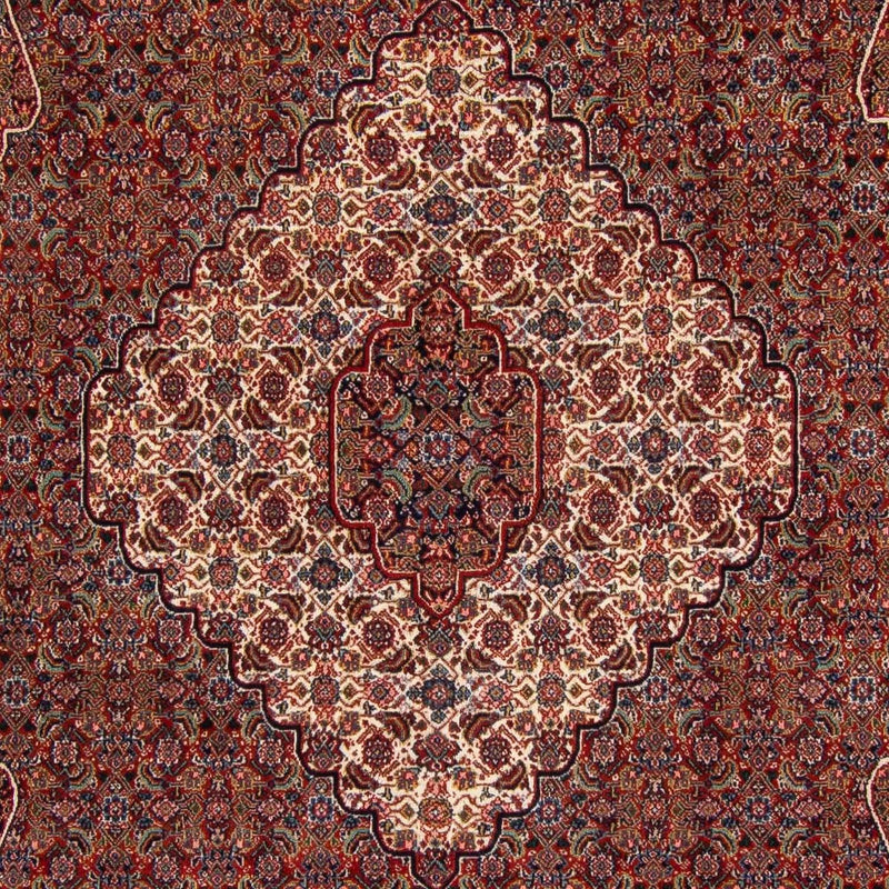 Alfombra persa - Nain - 323 x 256 cm - rojo oscuro