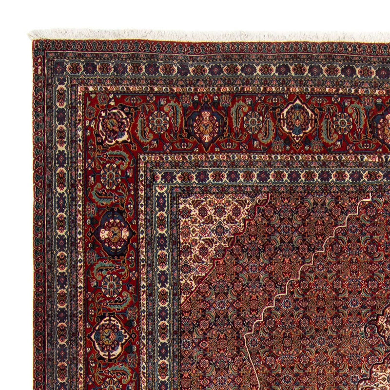 Alfombra persa - Nain - 323 x 256 cm - rojo oscuro