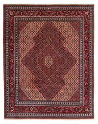 Alfombra persa - Nain - 335 x 263 cm - rojo oscuro
