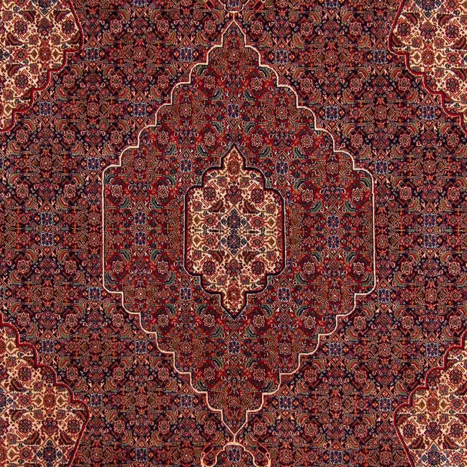 Alfombra persa - Nain - 335 x 263 cm - rojo oscuro