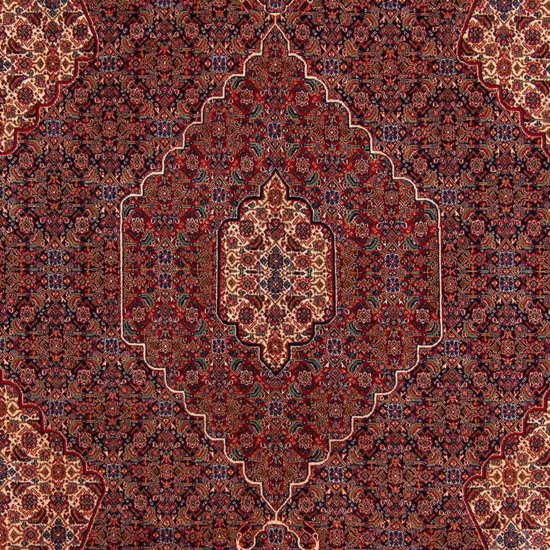 Alfombra persa - Nain - 335 x 263 cm - rojo oscuro