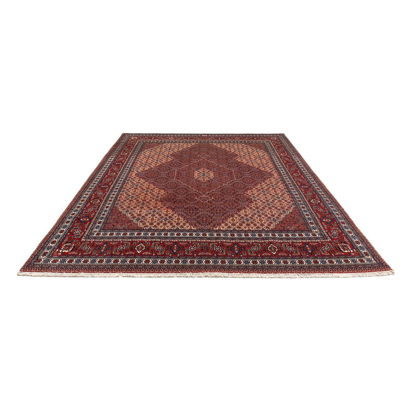Alfombra persa - Nain - 335 x 263 cm - rojo oscuro