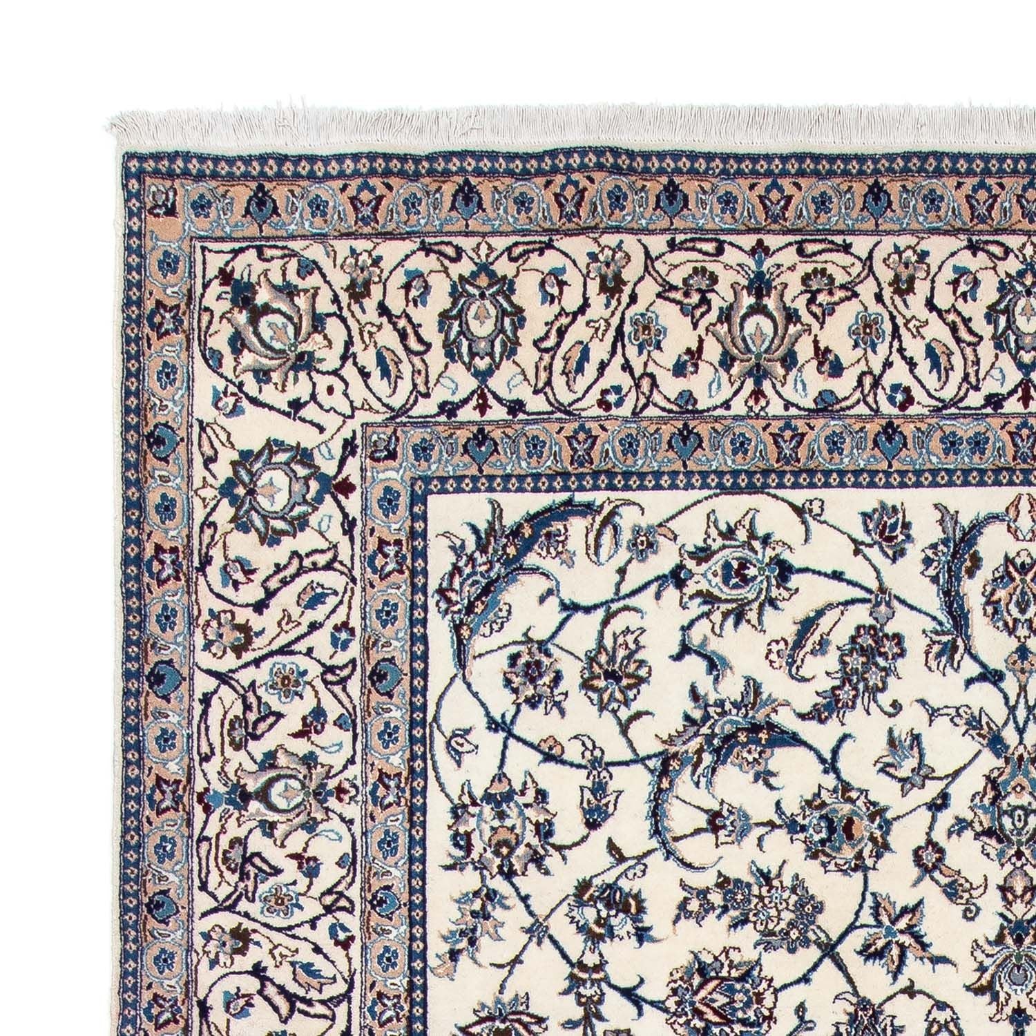 Alfombra persa - Nain - 319 x 201 cm - beige