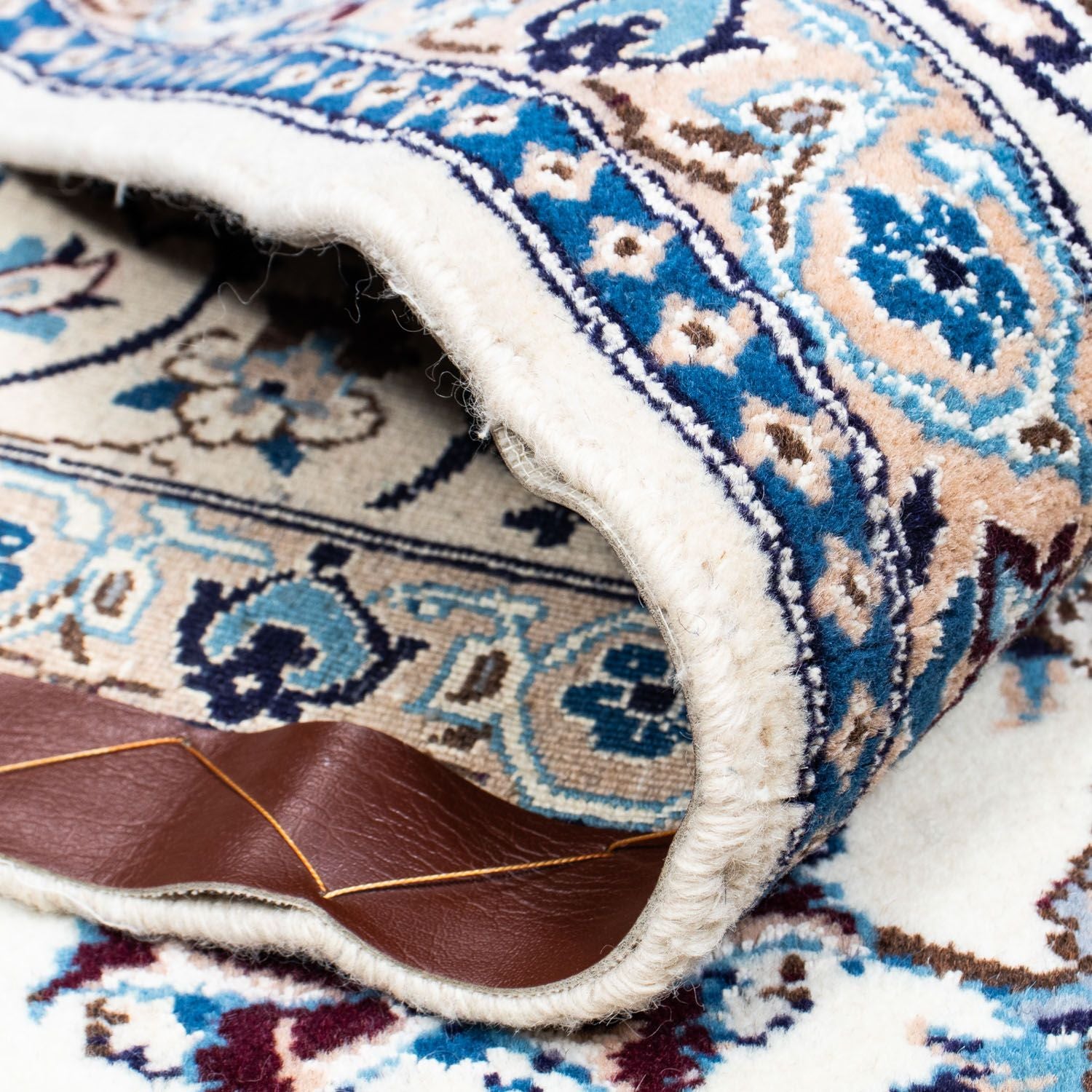 Alfombra persa - Nain - 319 x 201 cm - beige
