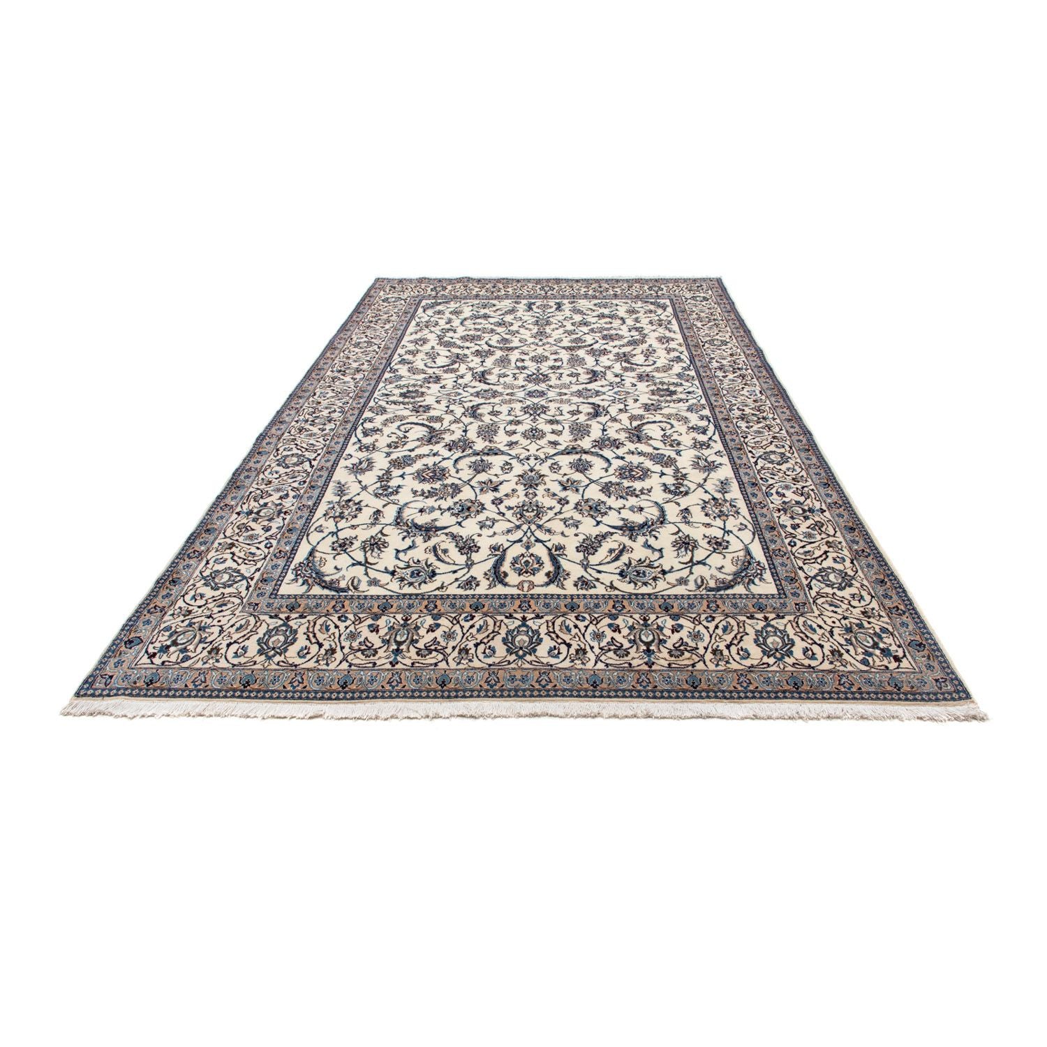 Alfombra persa - Nain - 319 x 201 cm - beige