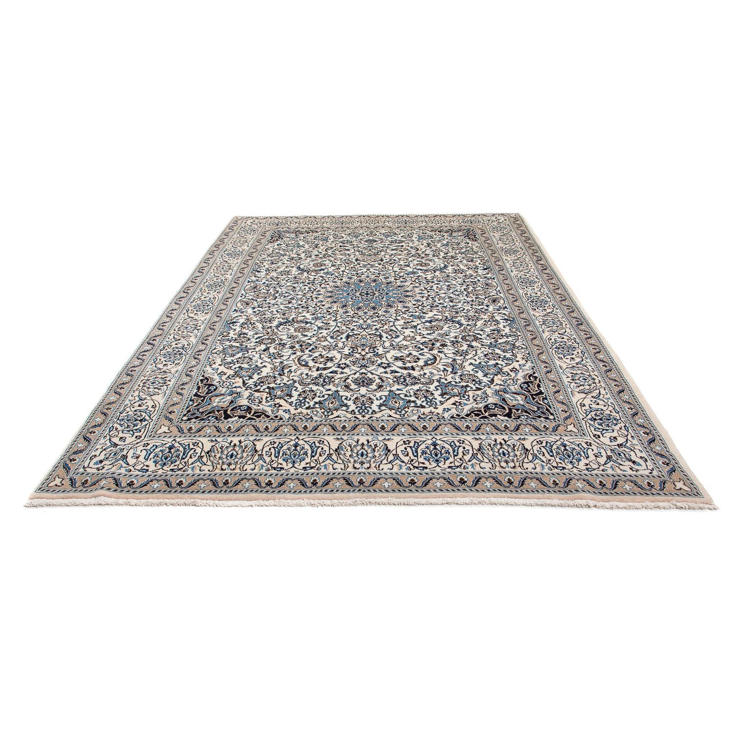 Alfombra persa - Nain - 289 x 200 cm - beige