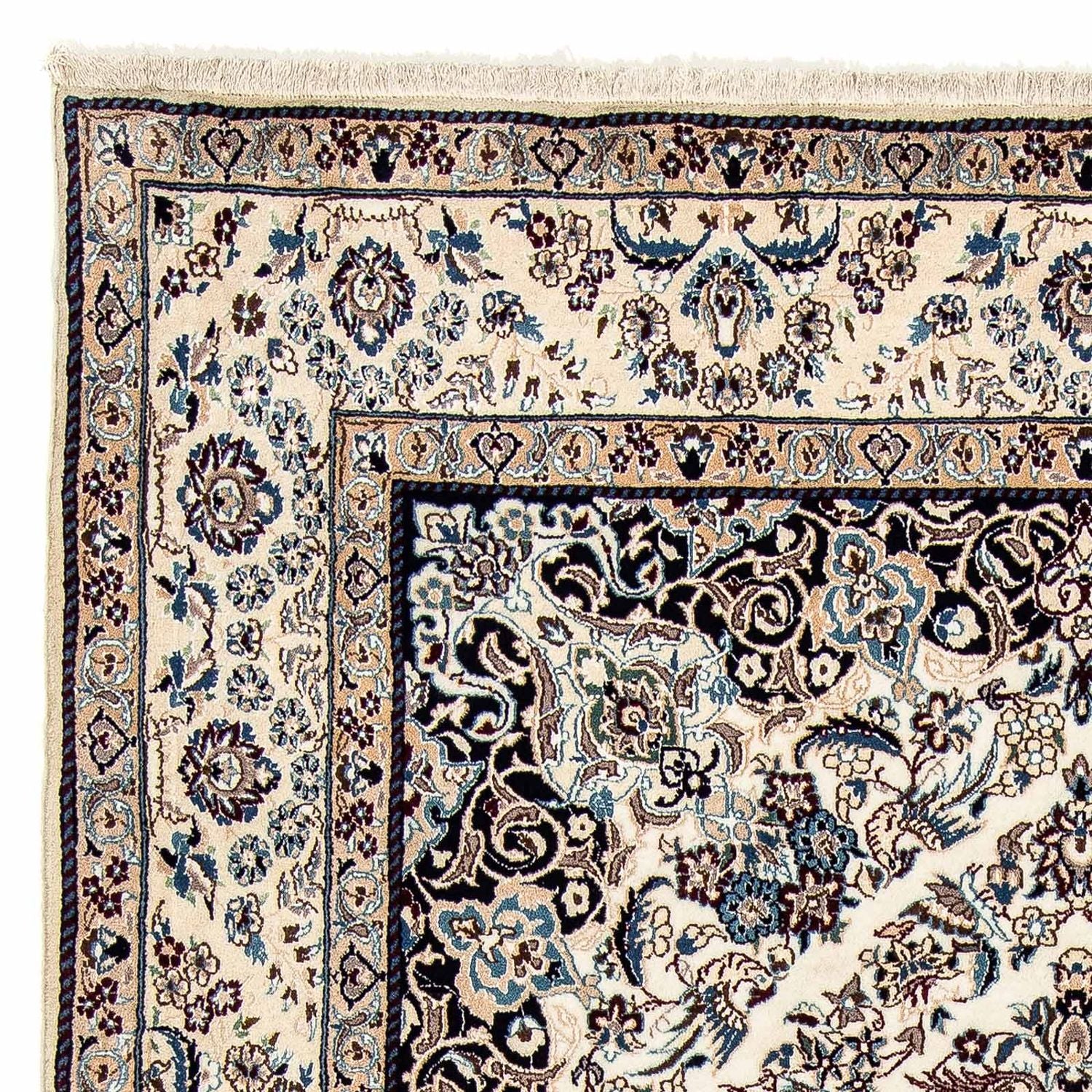 Alfombra persa - Nain - 316 x 211 cm - beige