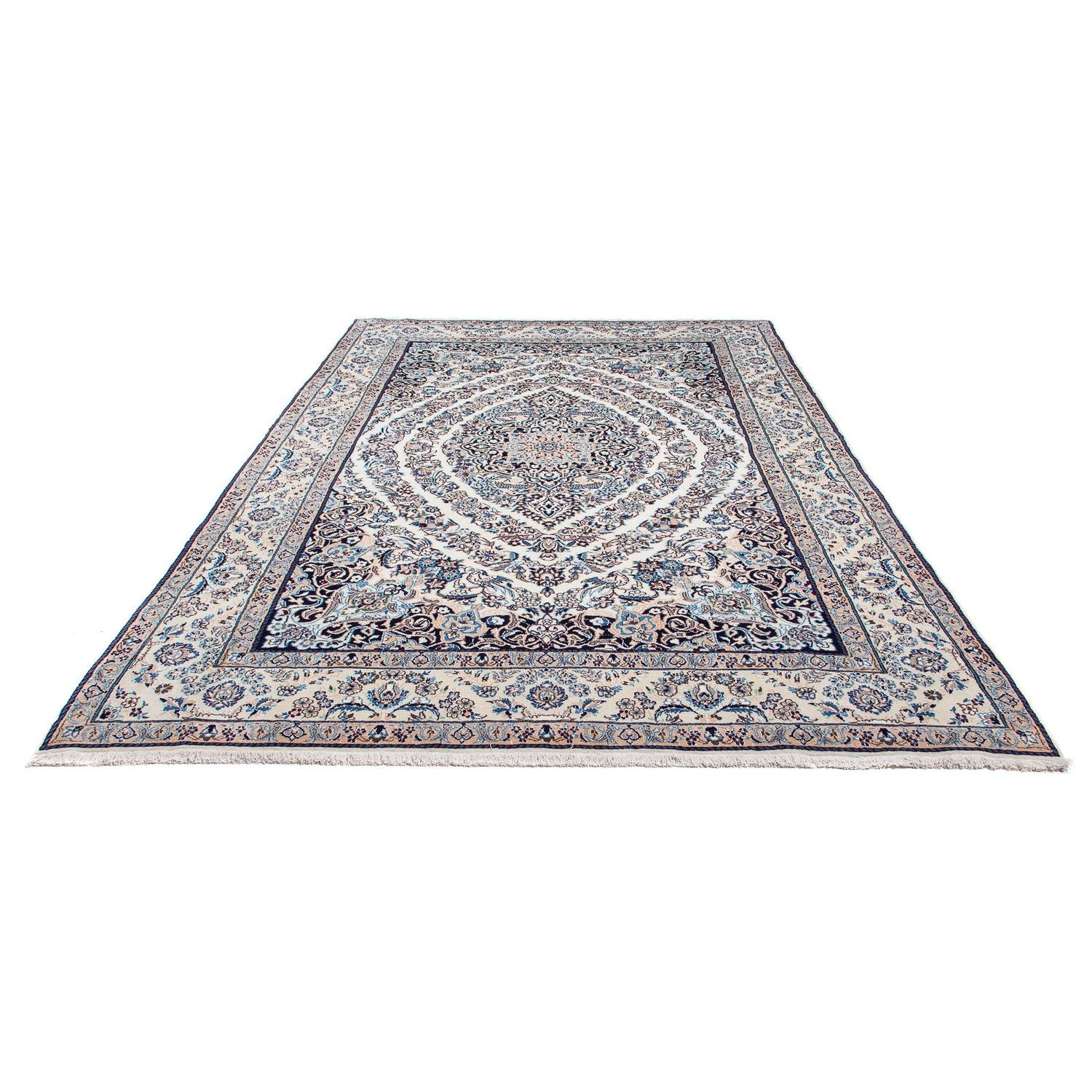 Alfombra persa - Nain - 316 x 211 cm - beige
