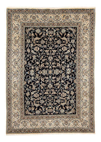 Alfombra persa - Nain - 280 x 199 cm - azul oscuro