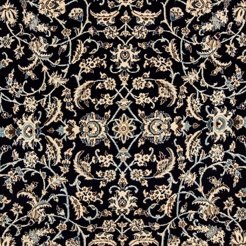 Alfombra persa - Nain - 280 x 199 cm - azul oscuro