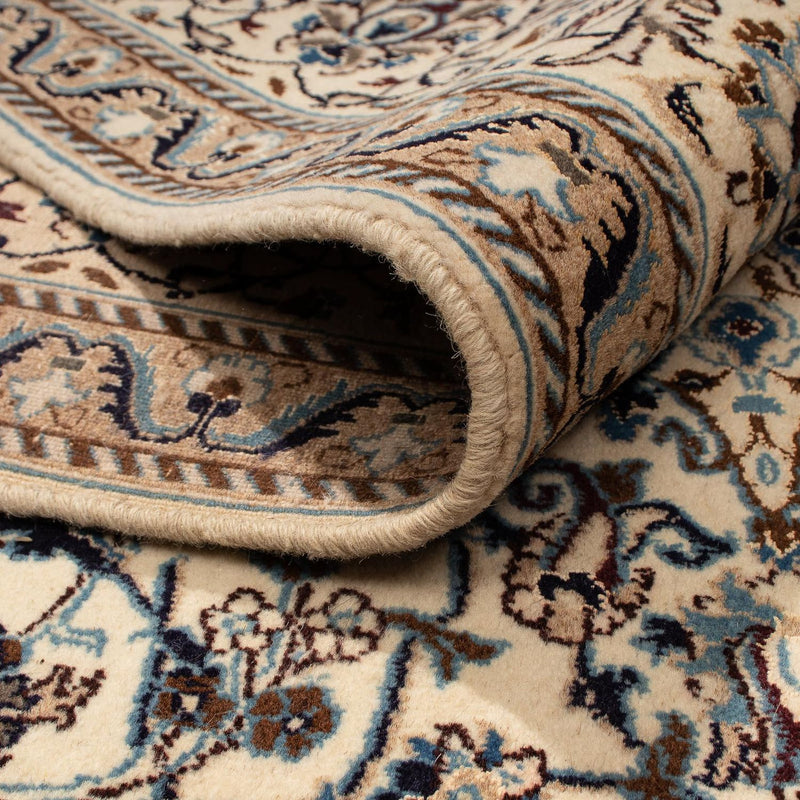 Alfombra persa - Nain - 291 x 196 cm - beige