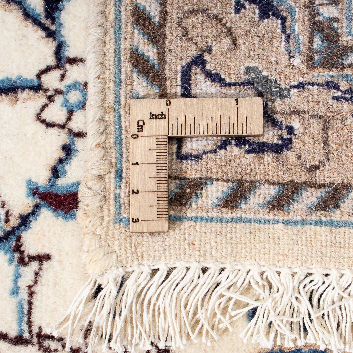 Alfombra persa - Nain - 291 x 196 cm - beige