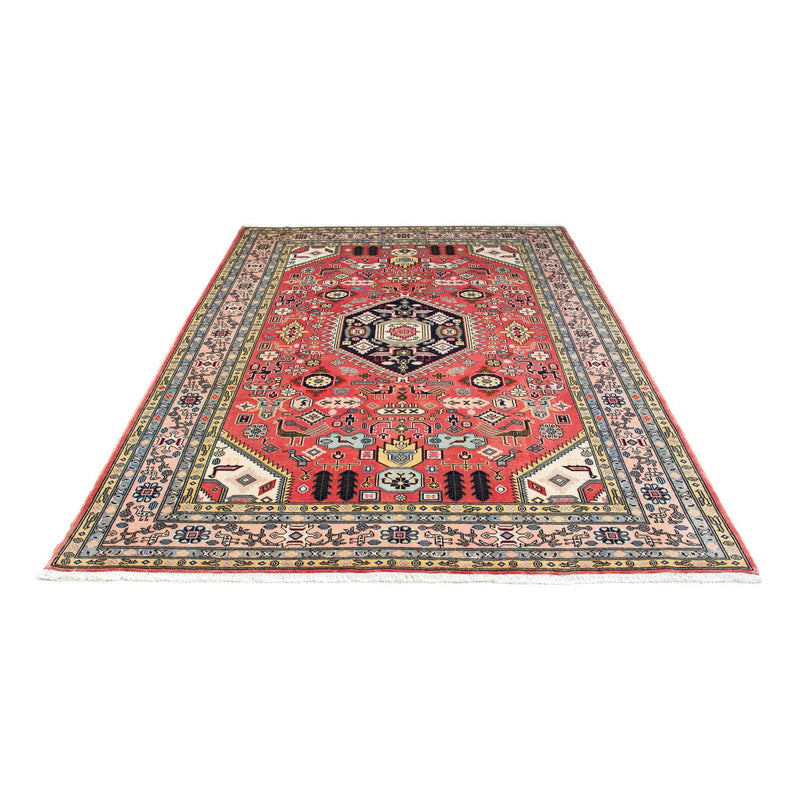 Alfombra persa - Nain - 241 x 168 cm - rojo claro