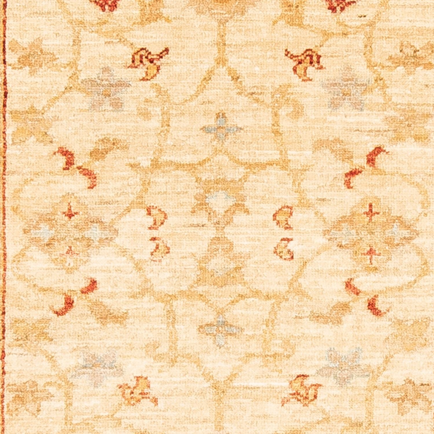Alfombra de pasillo Alfombra Ziegler - 258 x 85 cm - beige