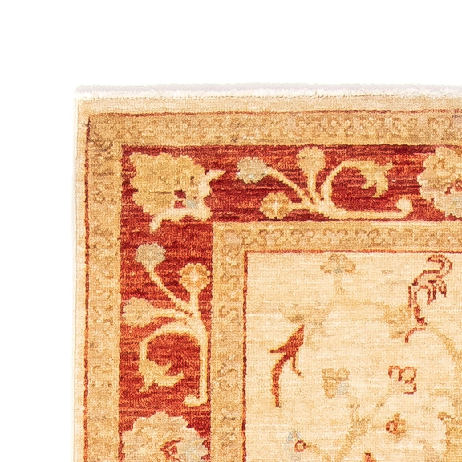 Alfombra de pasillo Alfombra Ziegler - 258 x 85 cm - beige
