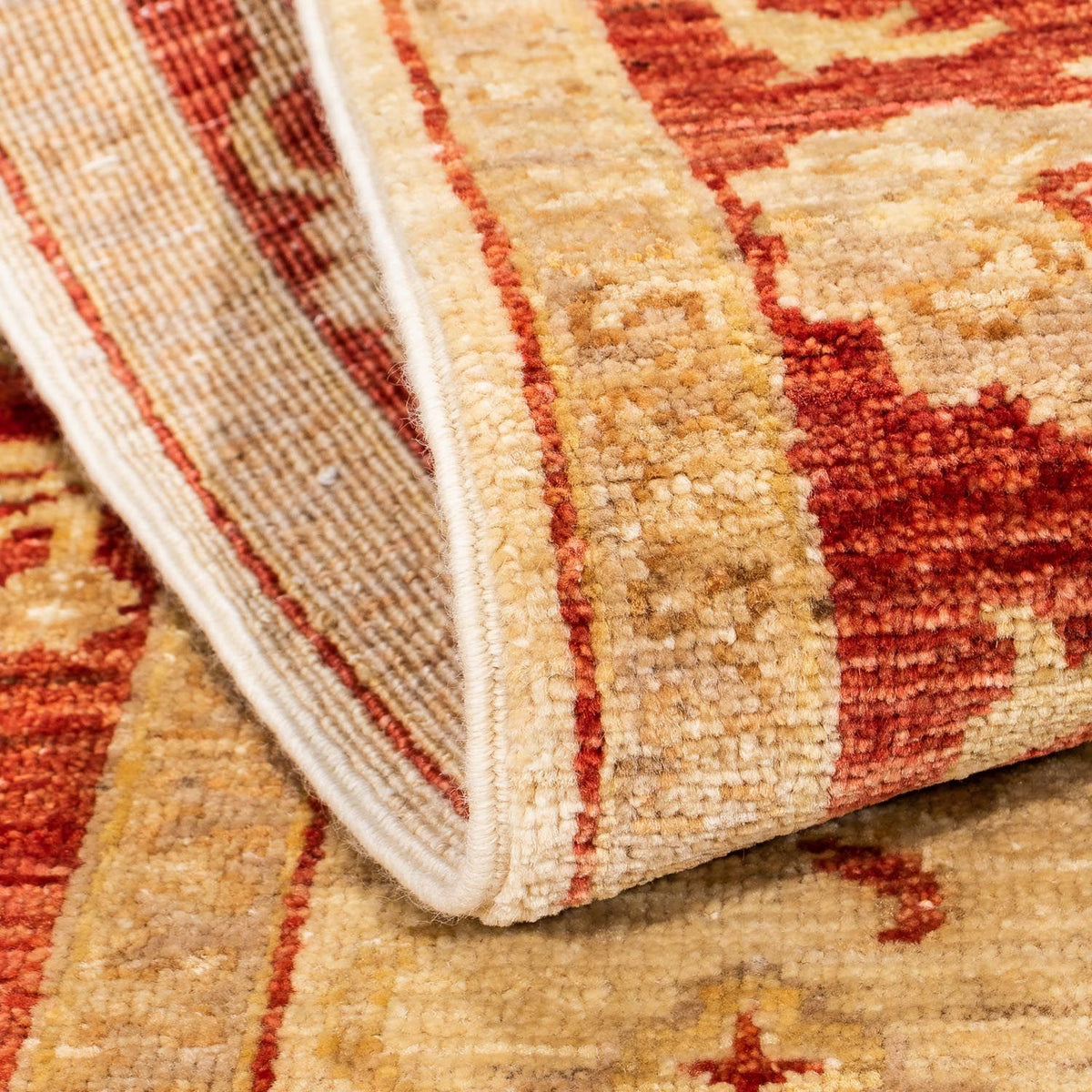 Alfombra de pasillo Alfombra Ziegler - 258 x 85 cm - beige