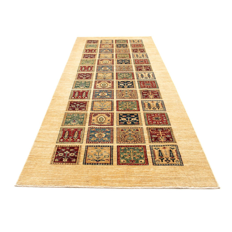 Alfombra de pasillo Alfombra persa - Nómada - 360 x 129 cm - beige
