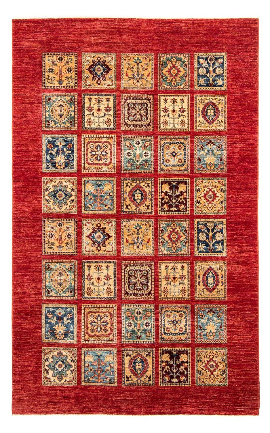 Alfombra Ziegler - 244 x 155 cm - rojo oscuro