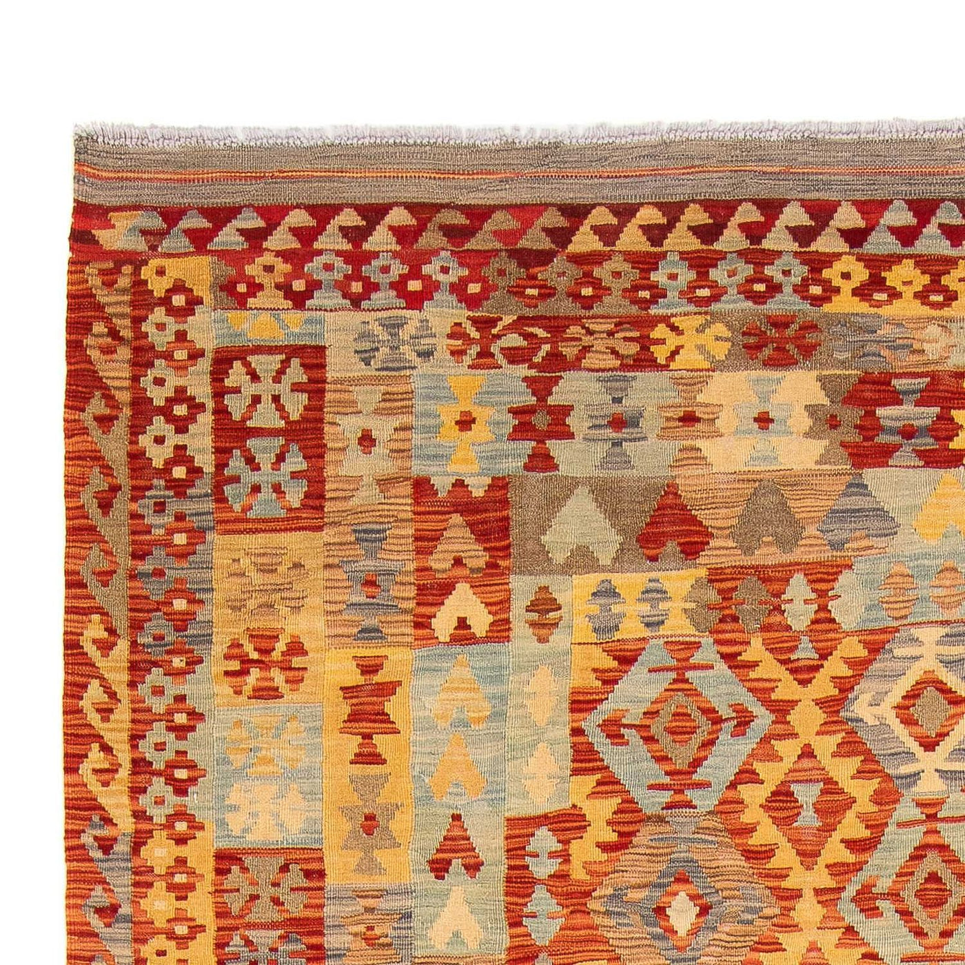 Kilim Maimana Alfombra 311x210cm - Alfombra de lana