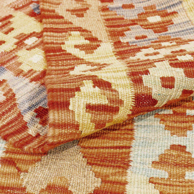 Alfombra Kelim - Splash - 311 x 210 cm - multicolor