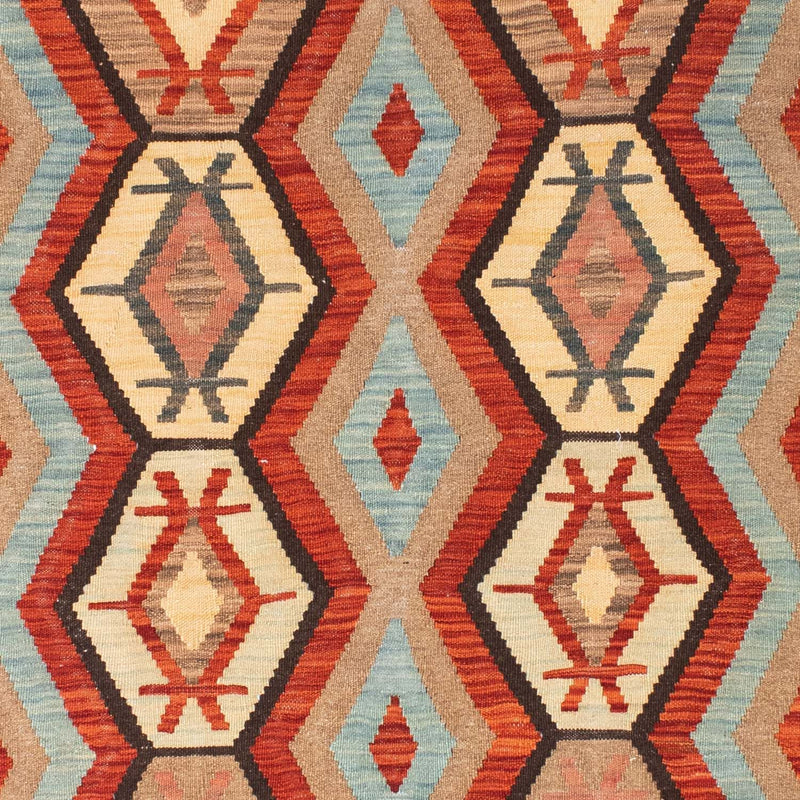Alfombra Kelim - Oriental - 198 x 152 cm - rojo