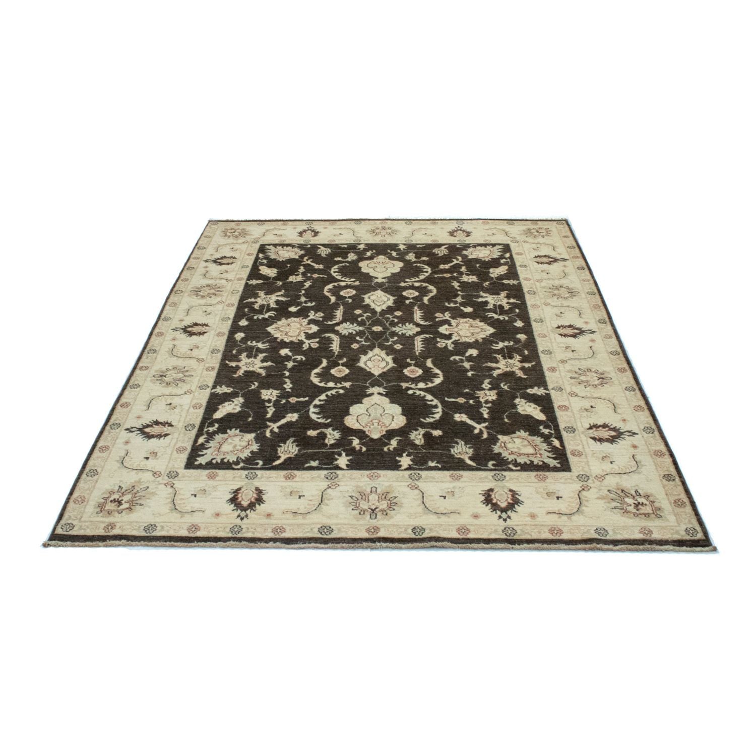 Alfombra Ziegler - 204 x 146 cm - marrón