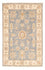 Alfombra Ziegler - 124 x 82 cm - azul claro