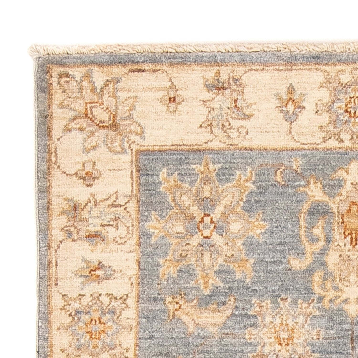 Alfombra Ziegler - 124 x 82 cm - azul claro