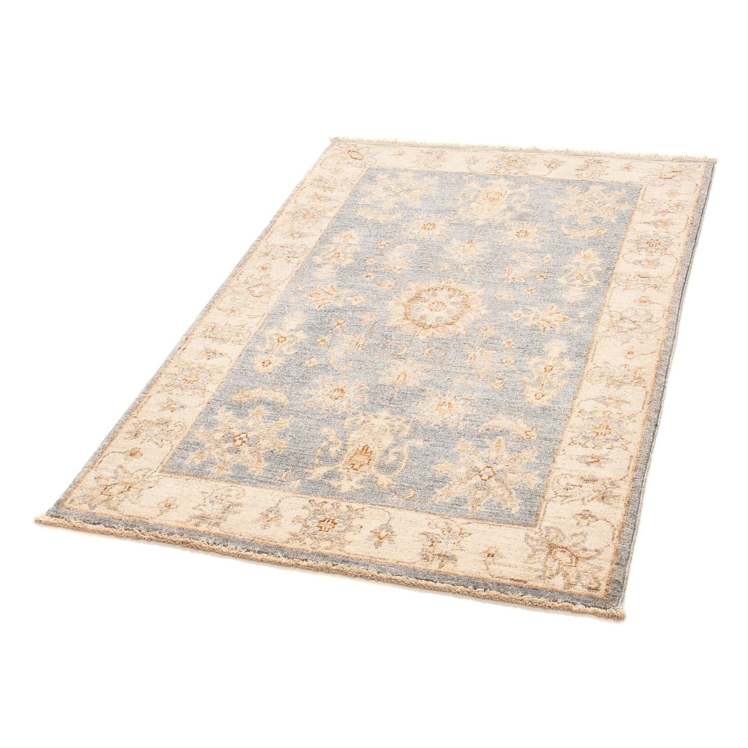 Alfombra Ziegler - 124 x 82 cm - azul claro