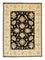 Alfombra Ziegler - 200 x 144 cm - gris oscuro