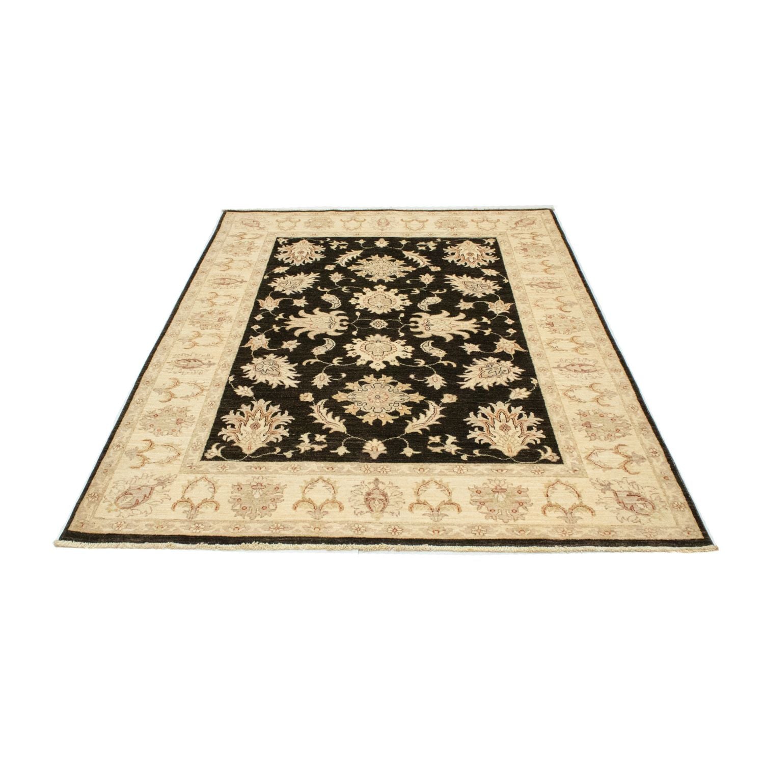 Alfombra Ziegler - 200 x 144 cm - gris oscuro