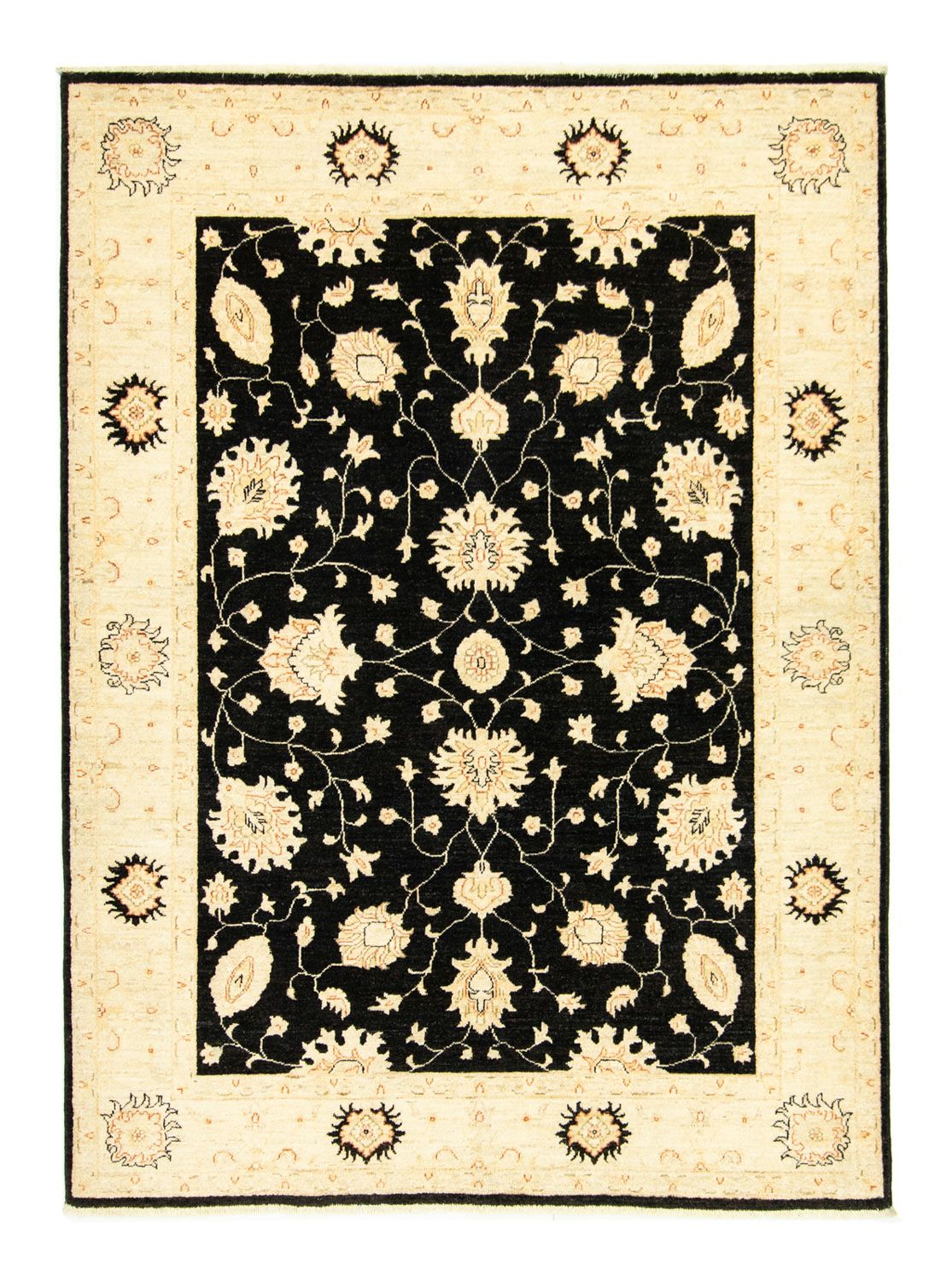 Alfombra Ziegler - 199 x 150 cm - negro