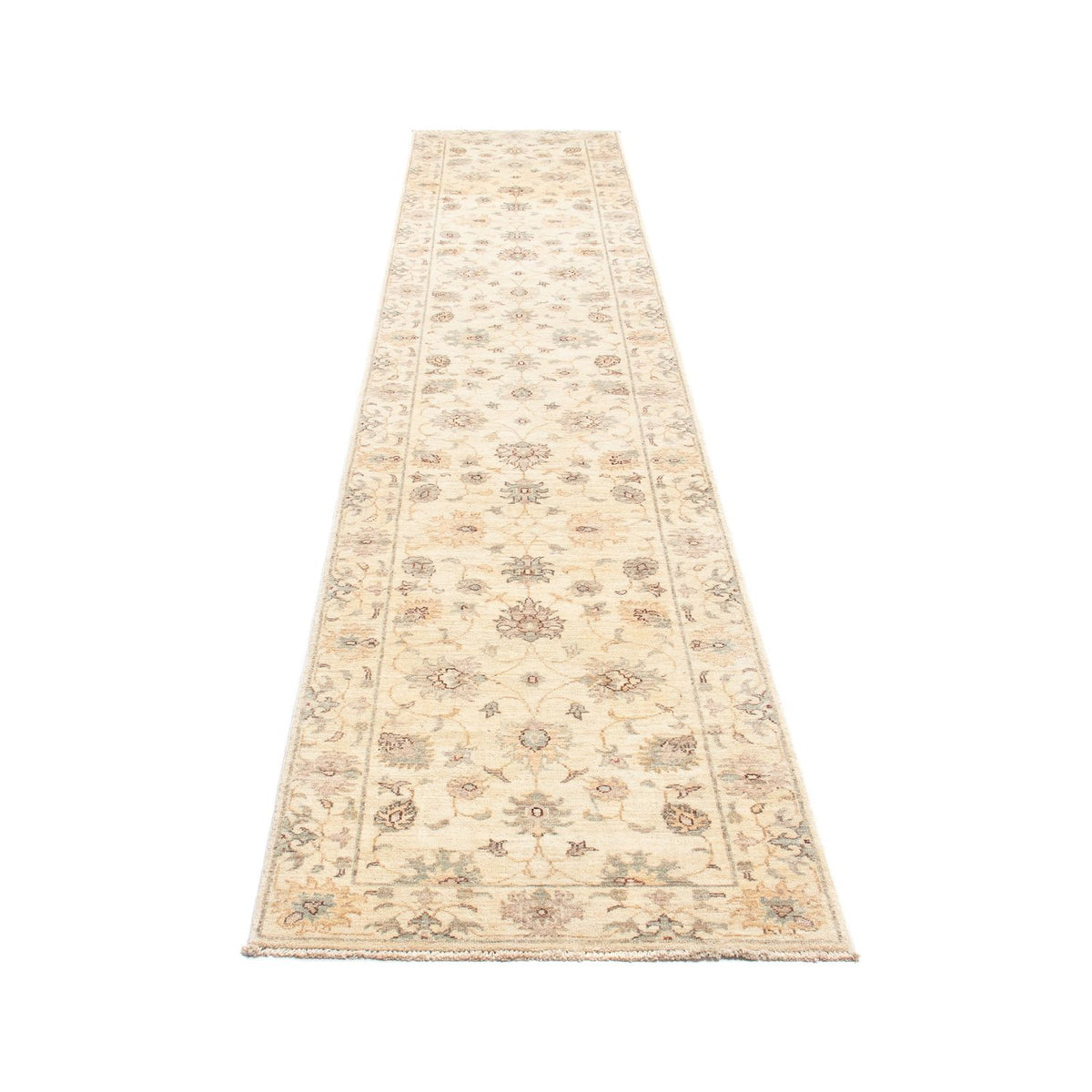 Alfombra de pasillo Alfombra Ziegler - 392 x 75 cm - beige