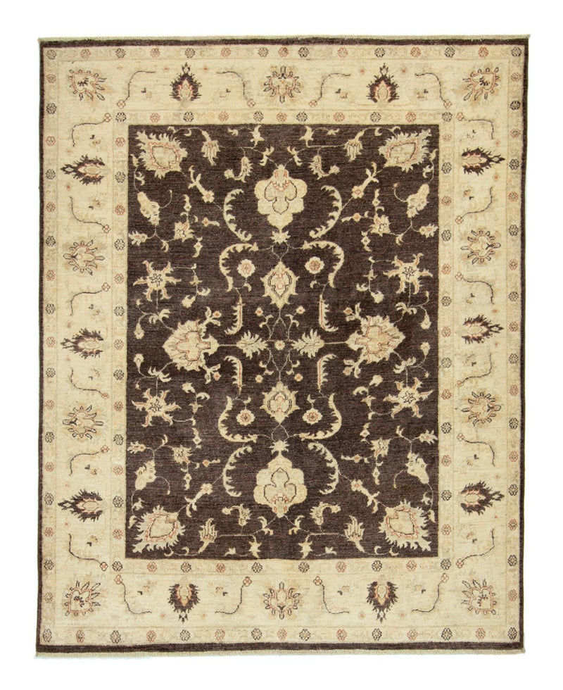 Alfombra Ziegler - 185 x 148 cm - marrón oscuro