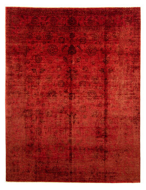 Alfombra Ziegler - 343 x 295 cm - rojo oscuro