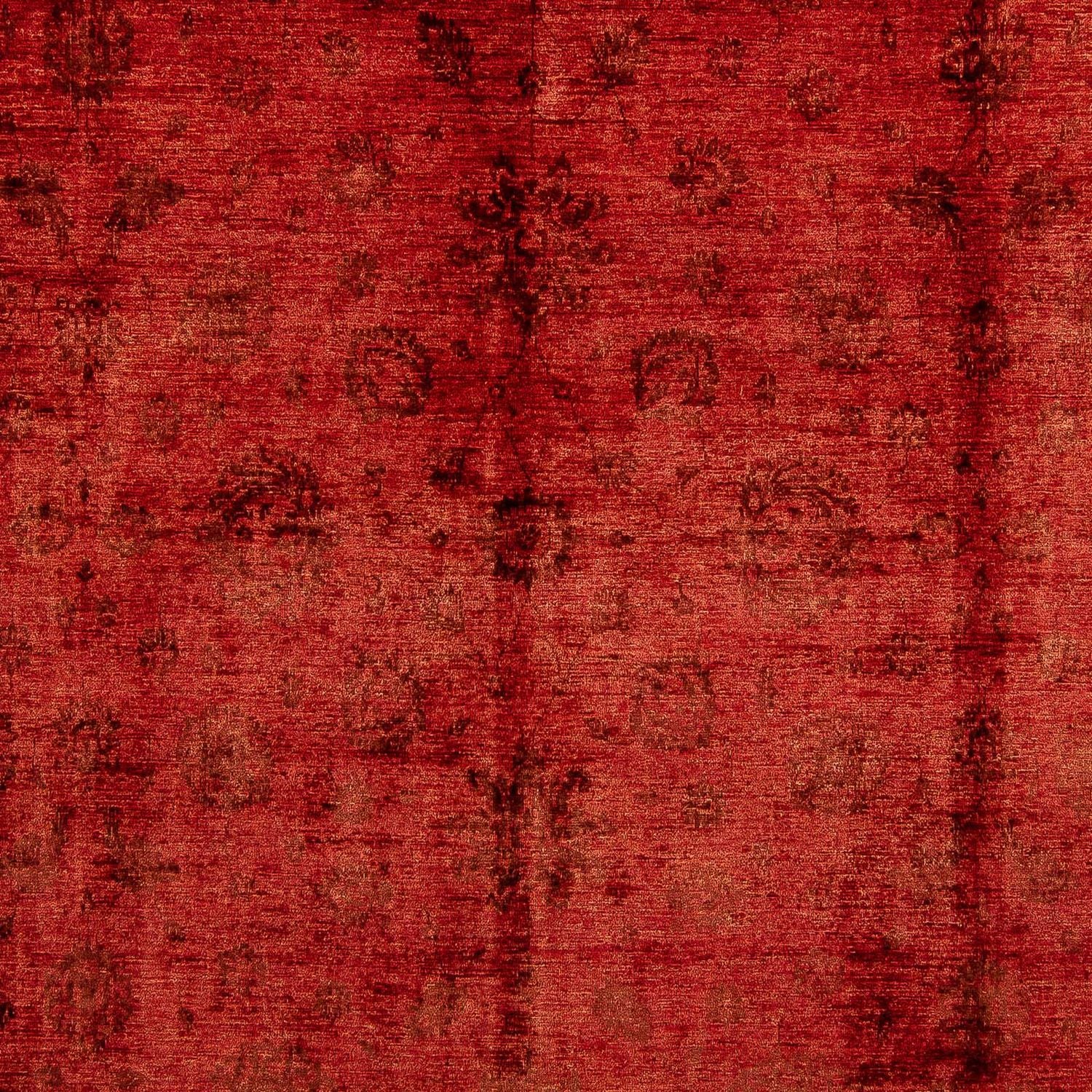 Alfombra Ziegler - 343 x 295 cm - rojo oscuro