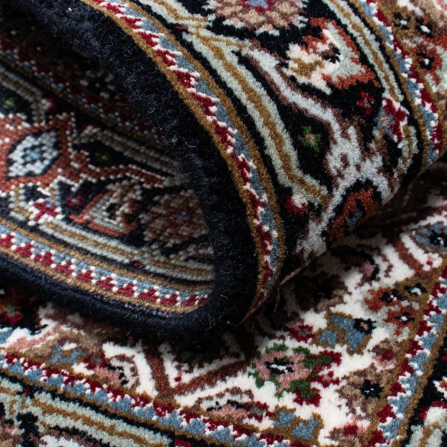 Alfombra persa - Tabriz - 92 x 61 cm - azul oscuro