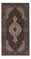 Alfombra persa - Tabriz - 140 x 73 cm - azul oscuro