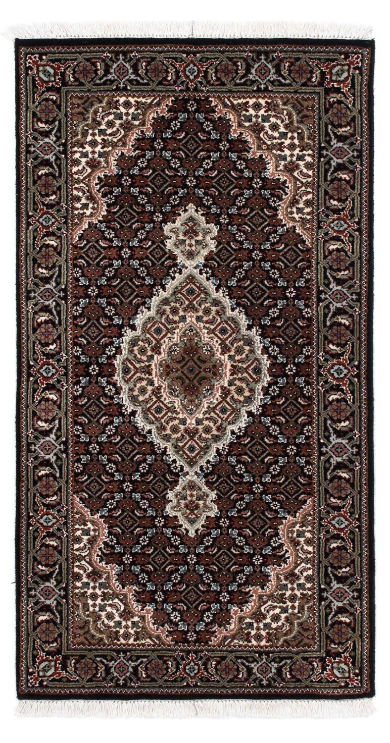 Alfombra persa - Tabriz - 141 x 73 cm - azul oscuro