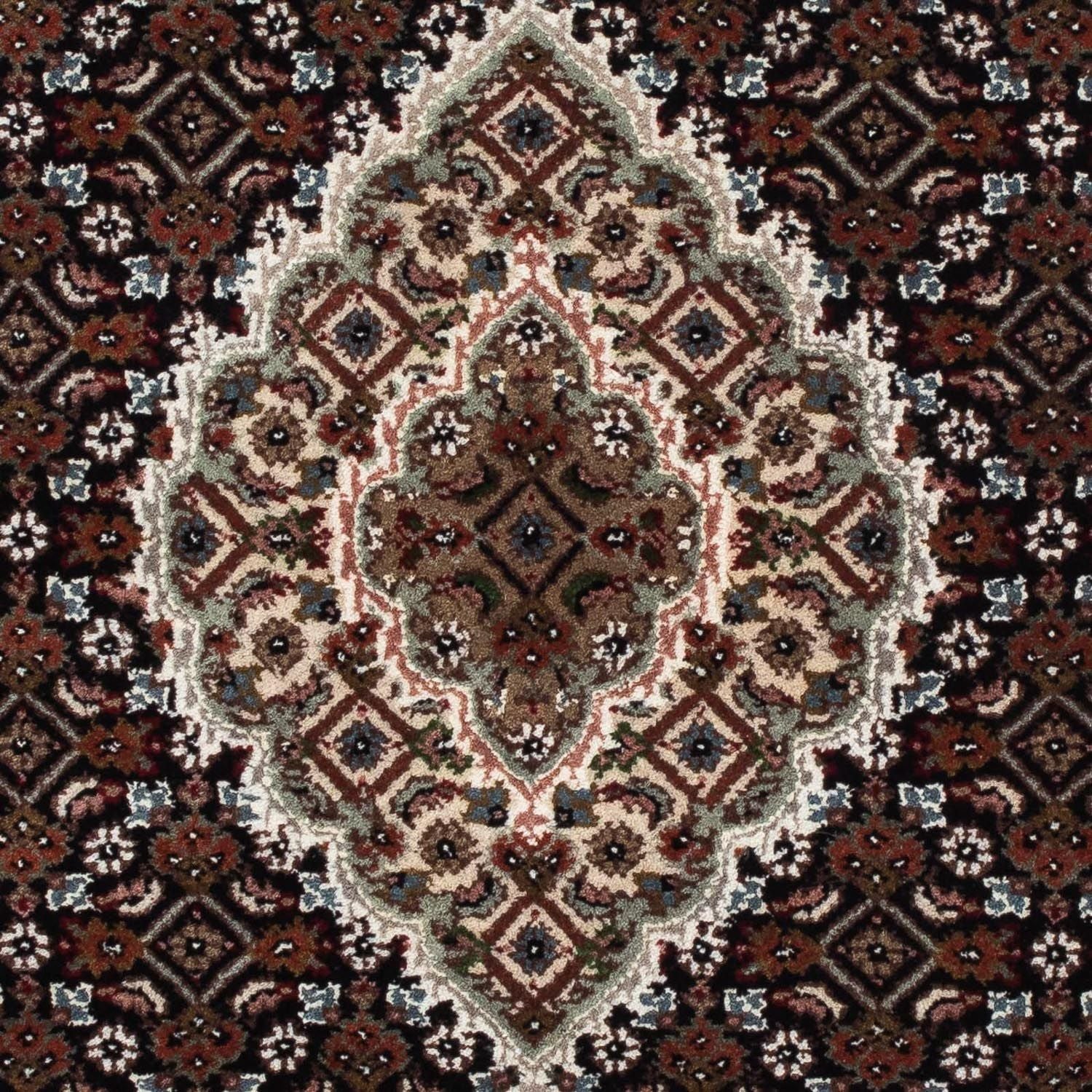Alfombra persa - Tabriz - 141 x 73 cm - azul oscuro