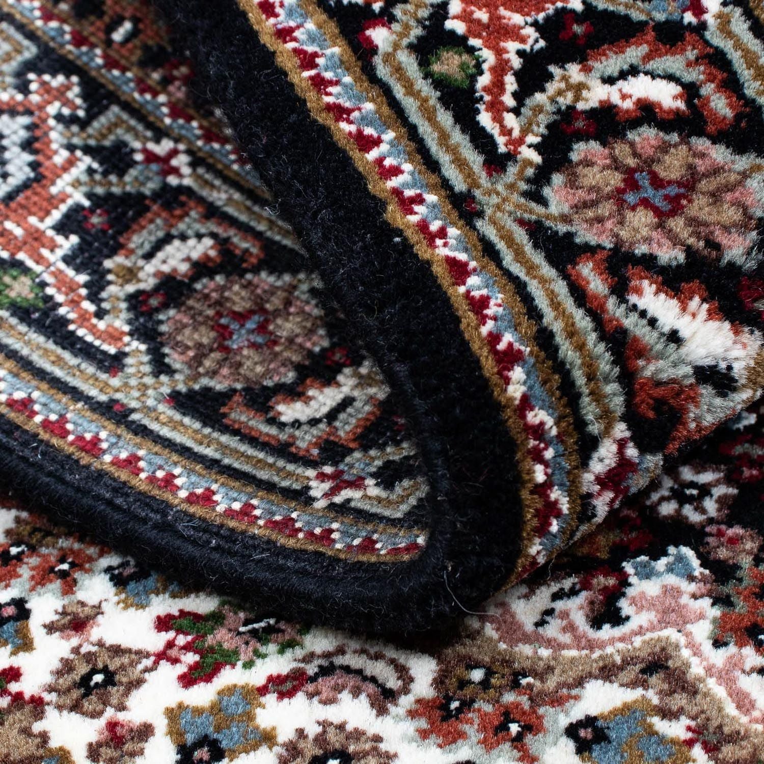 Alfombra persa - Tabriz - 141 x 73 cm - azul oscuro