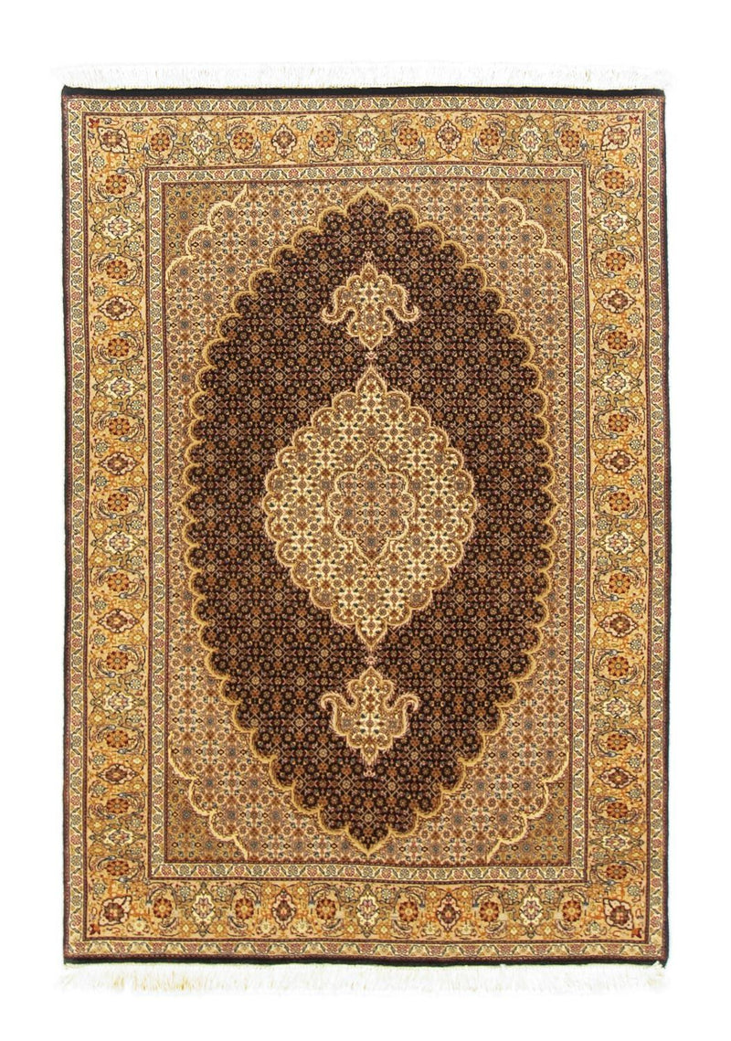 Alfombra persa - Clásica - 148 x 103 cm - negro
