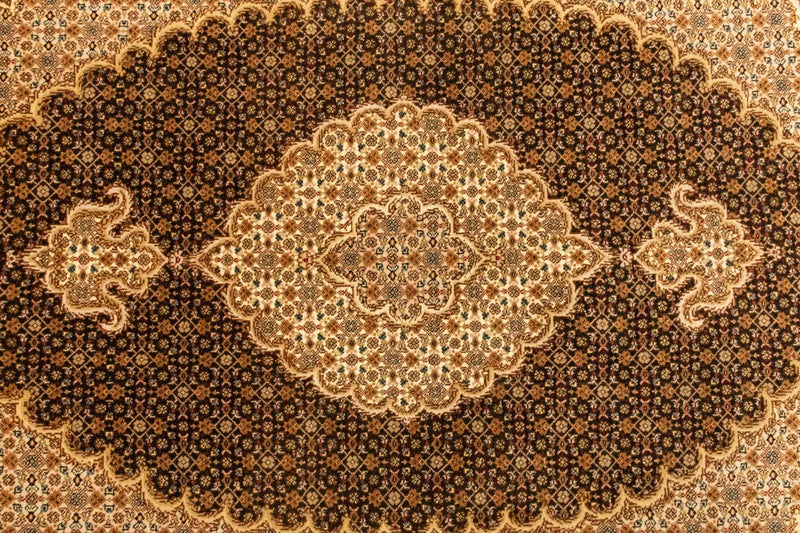 Alfombra persa - Clásica - 148 x 103 cm - negro