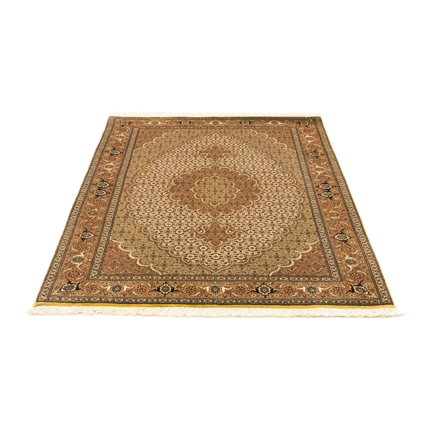 Alfombra persa - Tabriz - 145 x 106 cm - beige
