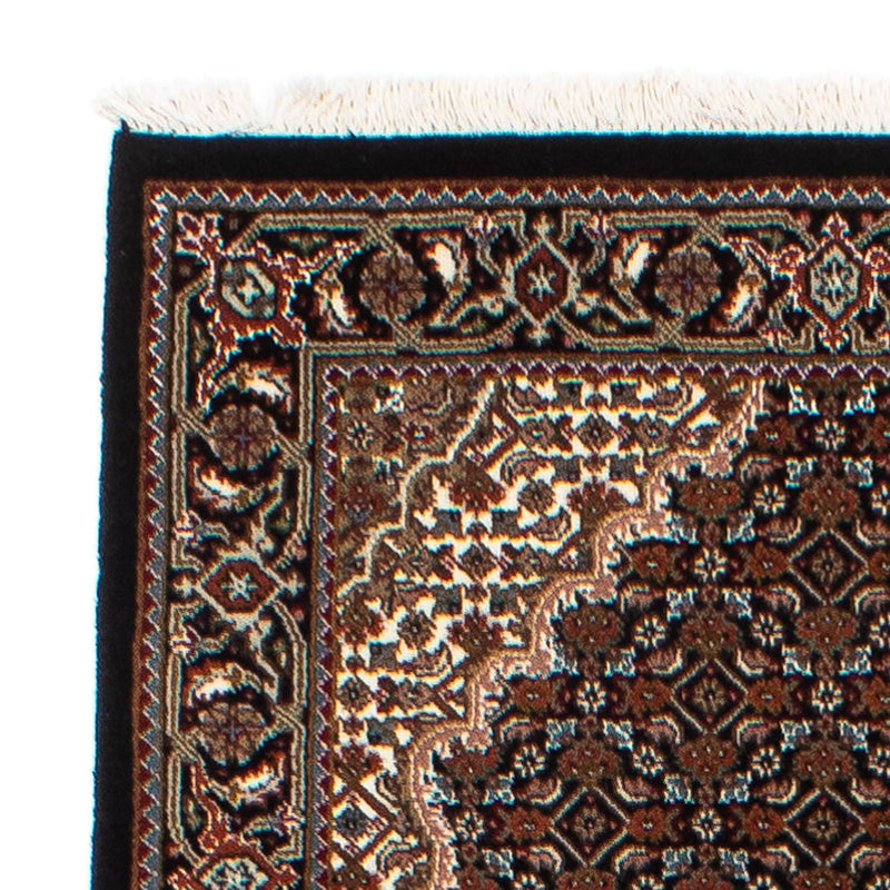 Alfombra de pasillo Alfombra persa - Tabriz - 251 x 82 cm - azul oscuro