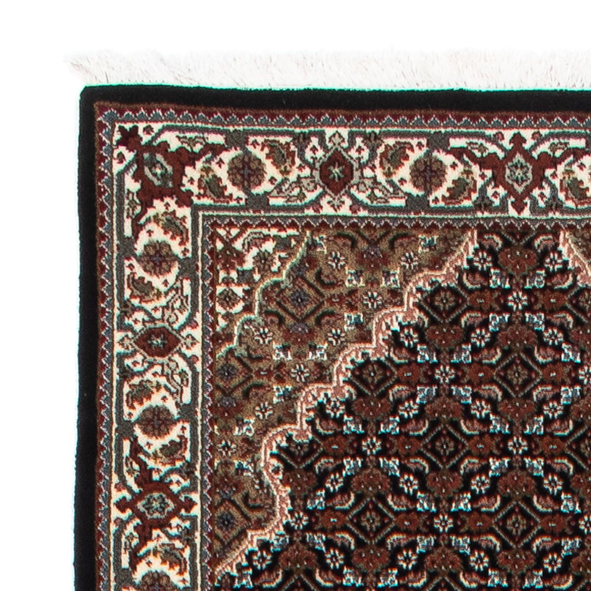 Alfombra de pasillo Alfombra persa - Tabriz - 401 x 82 cm - azul oscuro