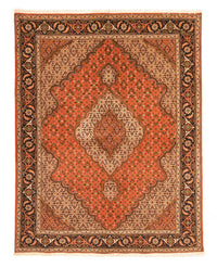 Alfombra persa - Tabriz - 205 x 145 cm - óxido