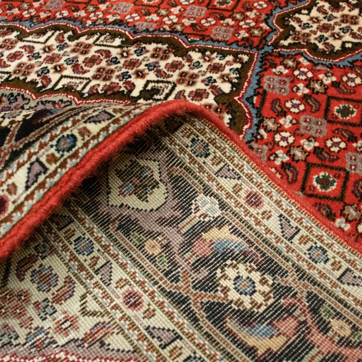 Alfombra persa - Tabriz - 205 x 145 cm - óxido